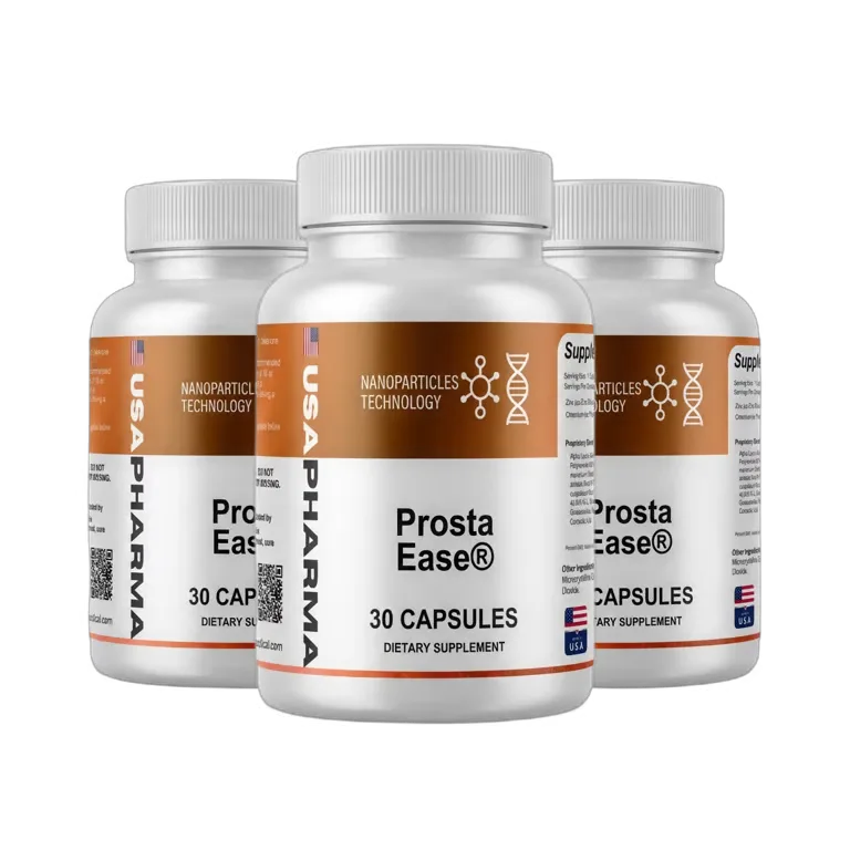 ProstaEase Prostate Support Supplement Bottles